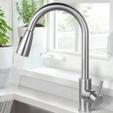 Keukenkraan REA CROSS Brush Steel