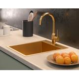 Стальная мойка для кухни RUSSEL 90 COPPER