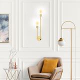 Wandlampe APP1148-2W gold