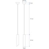 Deckenlampe Black Gold 20 CM APP573-1CP