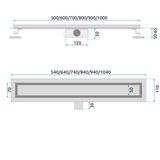 Linear drainage Rea Neox Titan 80