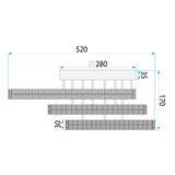 Deckenleuchte LED MS013-C Rose Gold