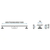 Linear drainage Rea Bubble 100