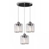 Deckenlampe Kristall Silver APP510-3CPR