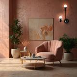 Wandlampe APP1707-2W BLACK