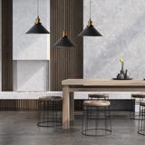 Hängelampe PORTO BLACK 3CP