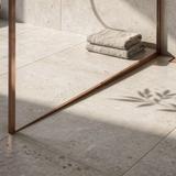 Spádová lišta sprchovej vaničky 100 cm Brush Copper