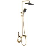 REA ROB dušas komplekts ar zelta termostatu
