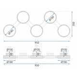 Deckenlampe Black APP526-5C