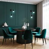 Wandlampe APP1707-2W BLACK