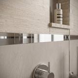 Listwa dekoracyjna samoprzylepna Rea P14454CC 3,8cm Srebrna