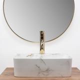 Umywalka Nablatowa REA Kelly Mini Aiax Shiny