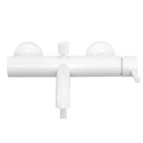 Bathroom faucet Rea Lungo White Matt