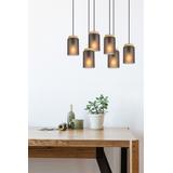 Hängelampe APP1813-6CP Frosted Grey