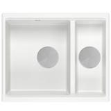 évier en granit Logan 150 White