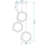 Lampe LED G012-3CPR Gold