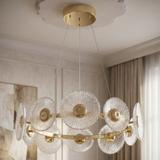 LAMPA SUFITOWA WISZĄCA SWE071-CP 60cm ZŁOTA