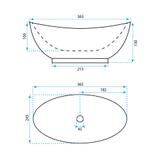 Vasque à poser Rea Kate 36