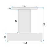 Kopalniški obešalnik 6606A Modern Gold