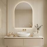 Lustro ścienne LED 90x60cm TOP-1