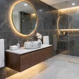 Lavabo da appoggio Rea Linda Granit