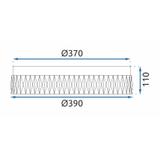 Deckenleuchte APP1742-C 40 cm CHROME