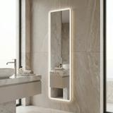 Lustro ścienne LED 150x50cm MOL-SQ