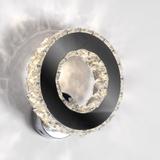 Wandlampe Kristall LED rund APP413-W APP414-W