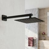 Braț de duș pătrat REA JS-9022B 40cm Black