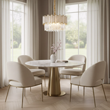 Люстра APP1746-4CP 40 cm Gold