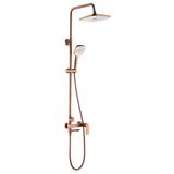 Zestaw Prysznicowy REA STORM MIEDŹ SZCZOTKOWANA