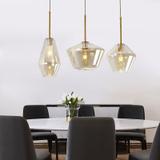 Deckenlampe Glas APP439-1CP Amber