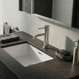 Fürdőszobai csaptelep Rea Lungo Stripe Brush Nickel Low