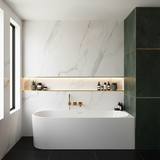 Kulma-akryylikylpyamme Bellanto Slim 170 Oikea