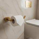 Uchwyt na papier toaletowy 109 Til Złoty Szczotkowany