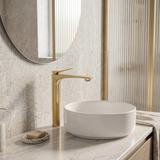 Waschbeckenarmatur PREMIUM Rea Vision Brush Gold High