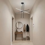 Lampa sufitowa LED APP1929-CP Czarna