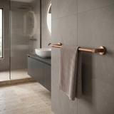 Wieszak łazienkowy jednoramienny 39101 Ori Miedź Szczotkowana