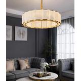 Deckenleuchte APP1797-8CP BRUSH GOLD