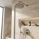 Душевой комплект Rea Lungo Stripe Nickel Brush + BOX