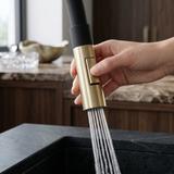 Torneira de cozinha REA Lago Brush Gold