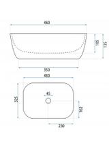 Отдельно стоящий пьедестал с умывальником Basaro Hestia