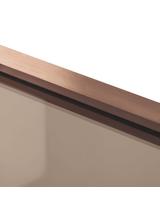 Duschkabine DIAMOND COPPER BRUSH 90x90