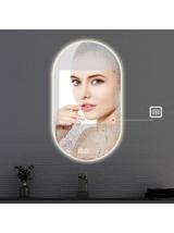 LUSTRO ŚCIENNE LED EGG 60x80 cm