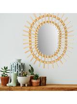 LUSTRO ŚCIENNE BOHO 57CM QDJ5749