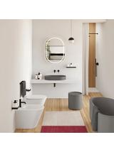 Umywalka konglomeratowa IRIS 71 CM szary mat