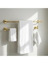 Juego de accesorios de baño Ari Gold 4 piezas