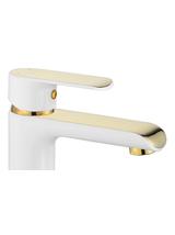 Βρύση με ψηλή λεκάνη REA BLOOM Gold White