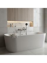 Bathroom faucet REA FOSTER Nickel Brush