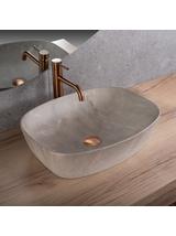 Umywalka nablatowa Rea Freja Beige